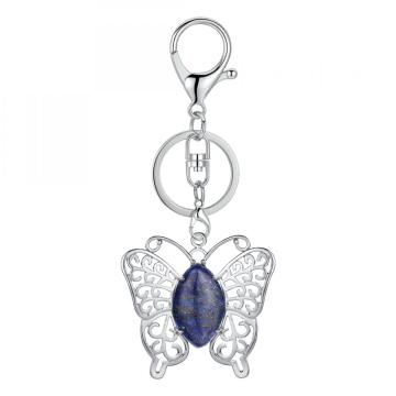 Butterfly Crystal Keychains For Women Girls Cute Animal Fashion Keyring