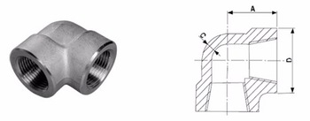 carbon steel socket weld fitting