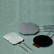 PTC heater element with aluminium casing