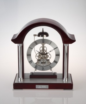 Bey Berk Madrid Skeleton Desk Clock