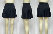 Women Pleated Saxy Skirt