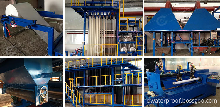 Bitumen Waterproof Roof Materials Production Line