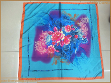 cheap price printed turkish square scarf wholesale