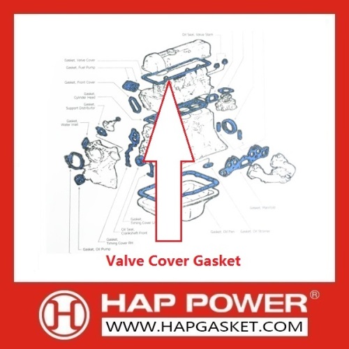 A4 Valve Cover Gasket 06B103483G