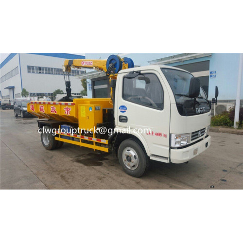 Dongfeng 5T 6 wheels Dredging Vehicle