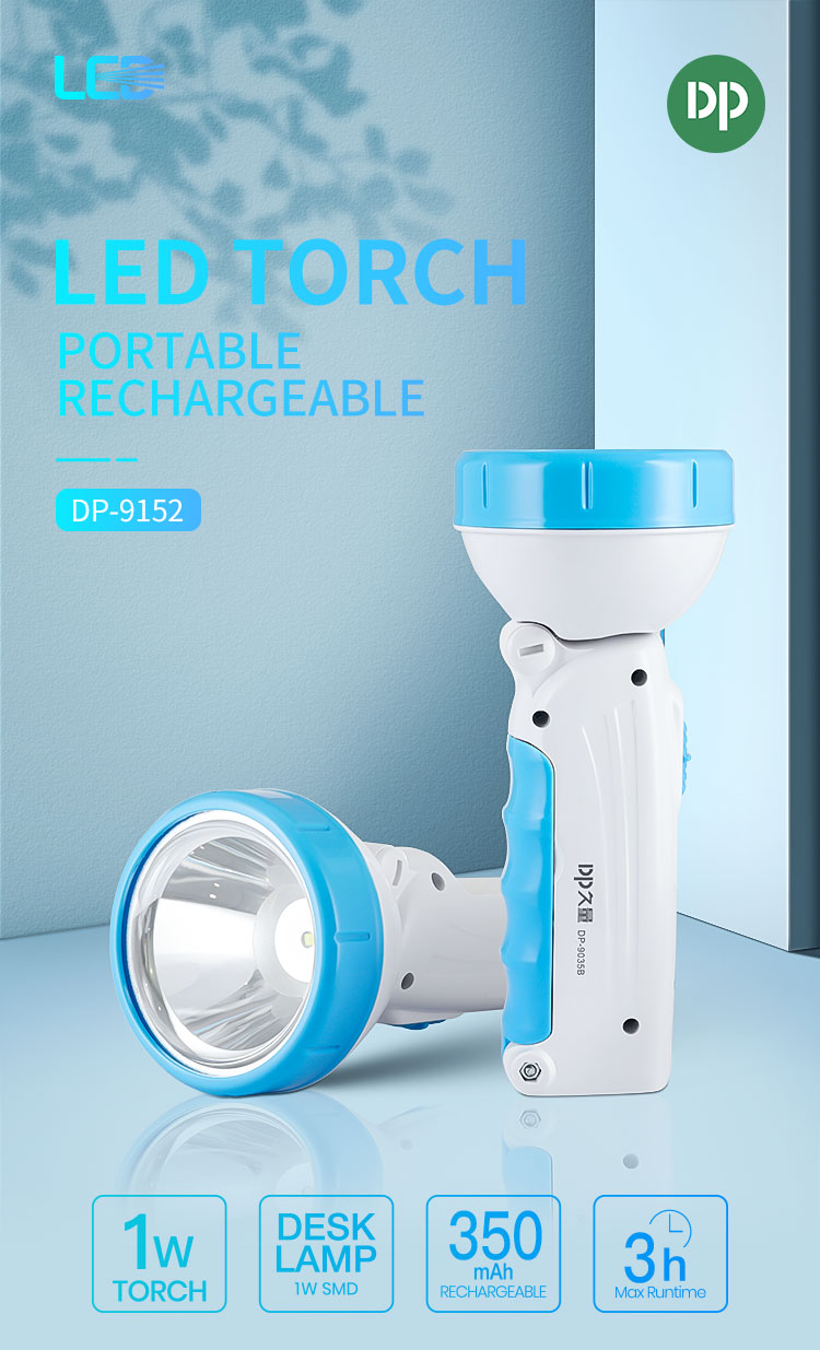 LED Rechargeable Flashlight with SMD Side Desk Lamp Function-9152-detail-1 LED Rechargeable Flashlight with SMD Side Desk Lamp Function-9152-detail-1
