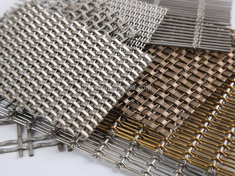 copper metal  interior screen mesh for indoor decoration