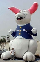 inflatable rabbit
