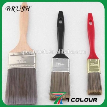Nylon paint brush,paint brush with paint,oil paint brush