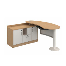 Modular Doctor Consultation Table - Good Price Wooden L-shaped Desk for Hospitals