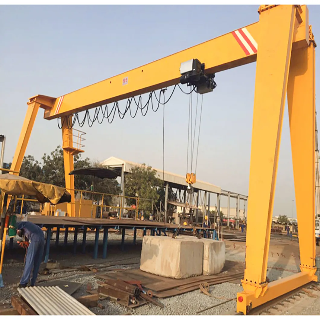 Marble Dockyard Single Double Girder Gantry Crane