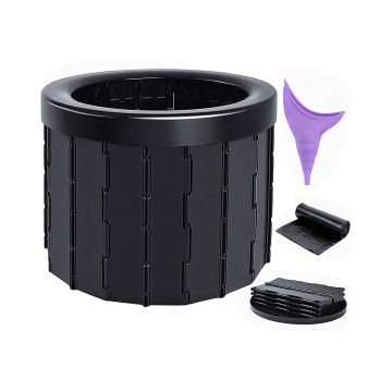 GALENPOO Portable Folding Commode