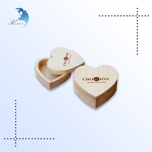 China supplier excellent heart shape jewelry packaging box