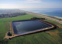 0.5mm-2.5mm textured geomembrane environment construction