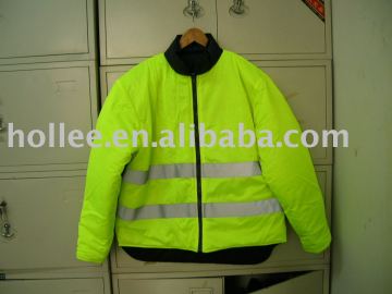 yellow safety reflective jacket