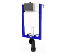 Factory Direct Wall Hung Toilet Frames & Concealed Cisterns with Dual Flush System