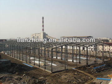 Double Gable Steel Structure Frame