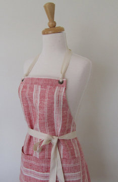 custom high quality kitchen apron linen