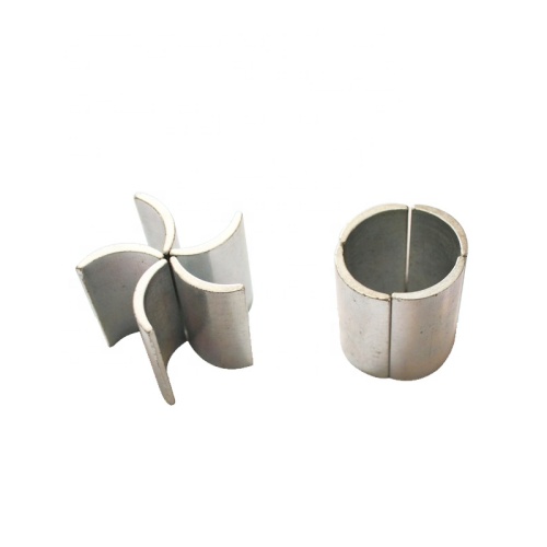 Arc and segment neodymium axial flux motor magnet