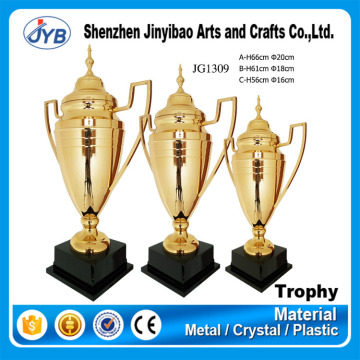 Factory Price Golden Trophy Cup Custom Metal Trophy Cup Creative