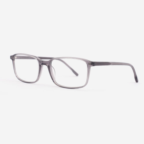 Super thin Rectangular Acetate Unisex Optical Frames