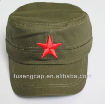 2015 Promotion Price fashion china red army hat