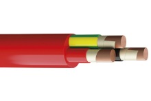 180minutes Fire Cable 0.75mm red 2X0.75