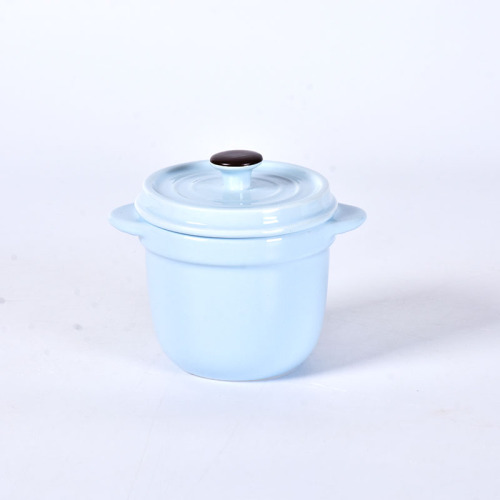 Batterie de cuisine Mini Casserole en Céramique Colorée