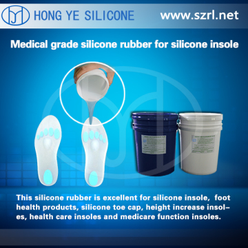 Medical Grade liquid silicone rubber for shoe insoles