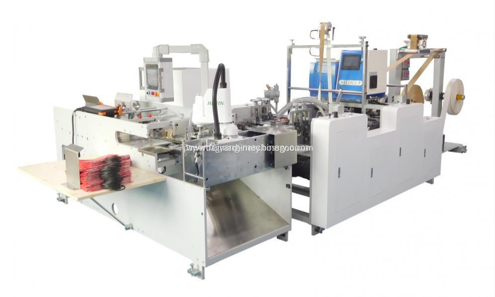 Fully-automatic Paper Twisted Handle Fixing Machine