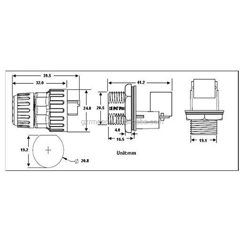 rj45 waterproof coupler