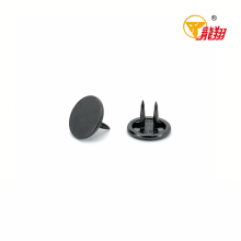 Double Needle Copper Zinc Alloy Metal Buttons