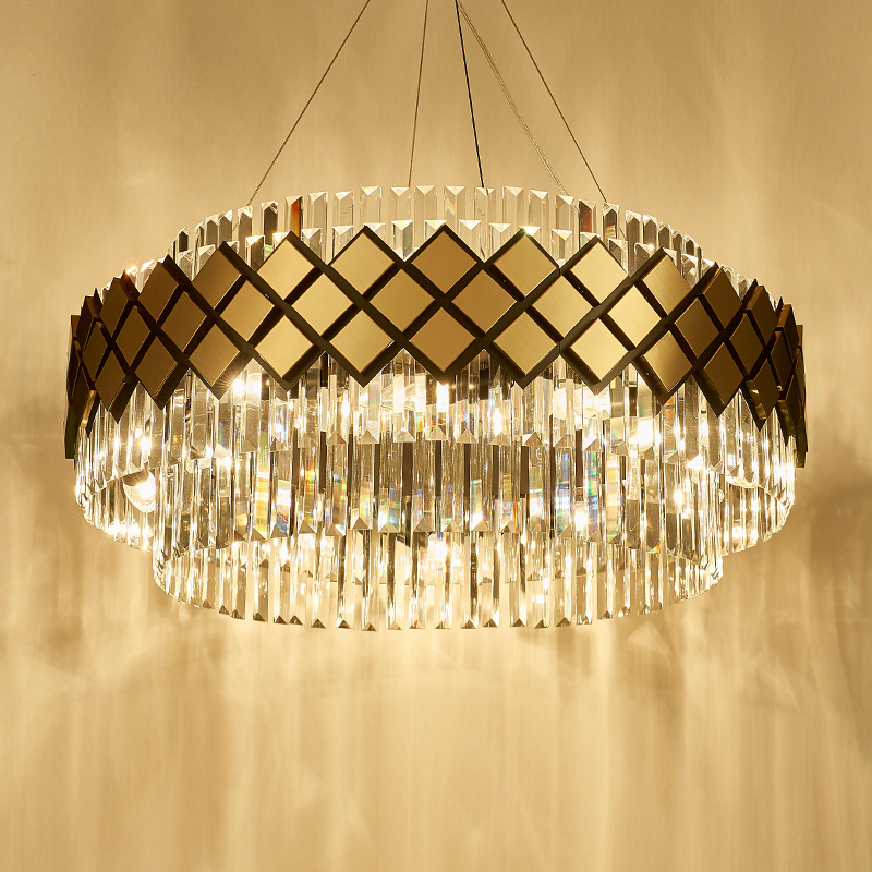 Crystal Large Ceiling FixturesofBig Chandelier Lighting