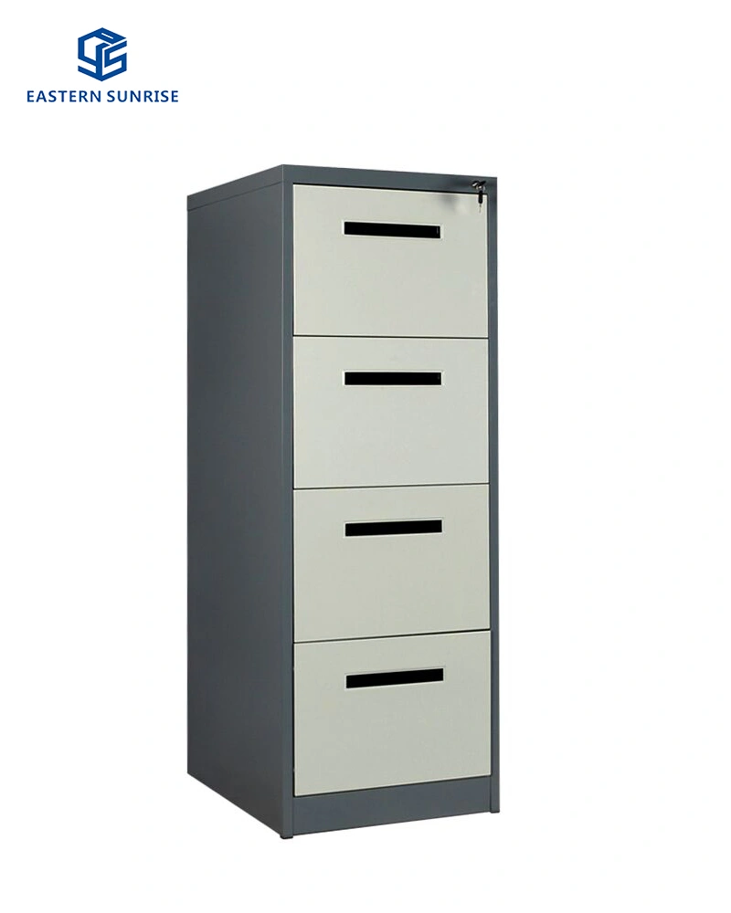 Office Furniture Steel Metal Four Drawer Filing Storage Cabinet