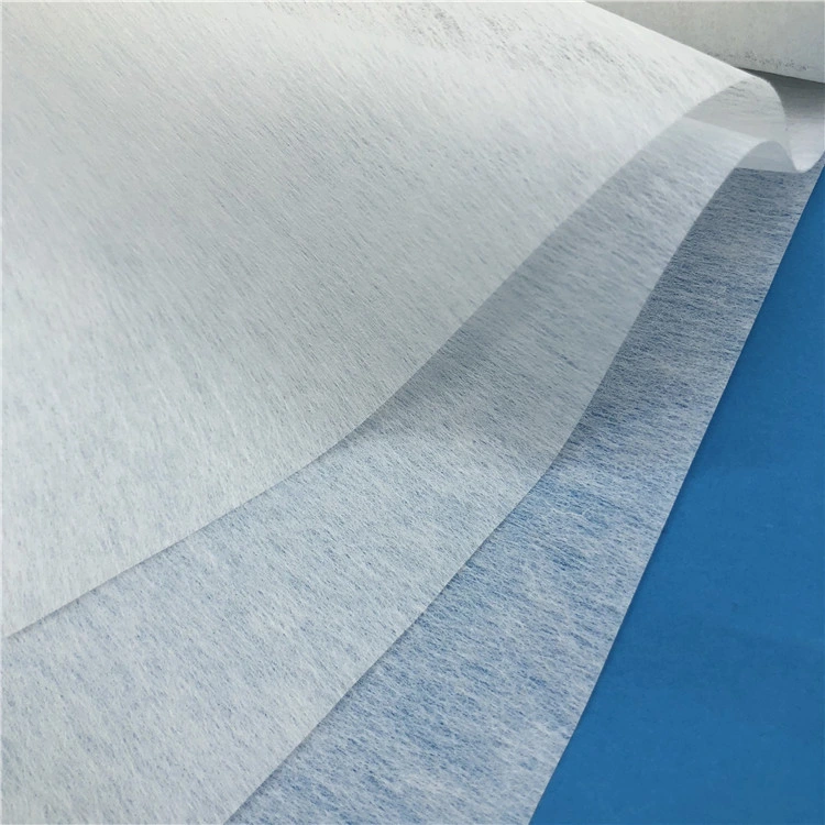 Doublure non tissée LDPE sans tissage de gros sans tissage pour chemise 100polyester Tissu non tissé