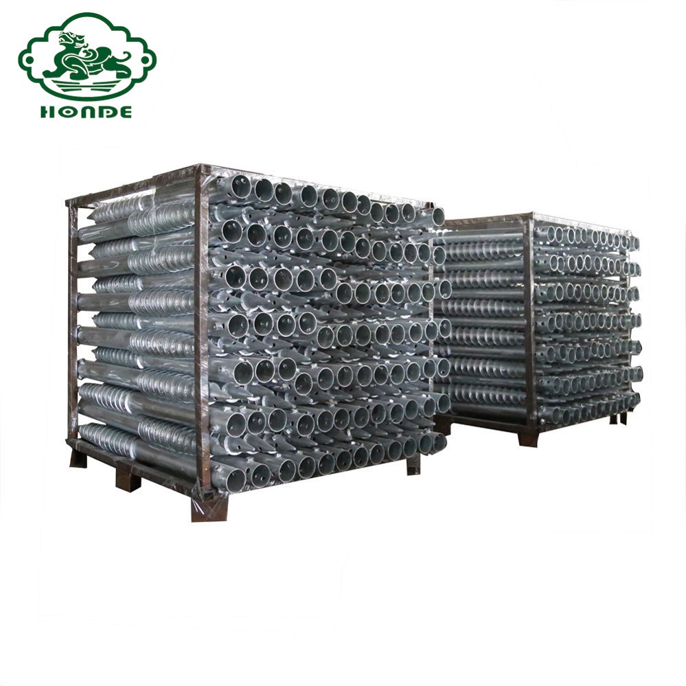 galvanized soil screws