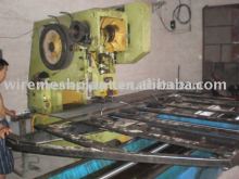 hole-pounding mesh machine