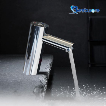 New Smart Desktop Bathroom Basin Touch Faucet