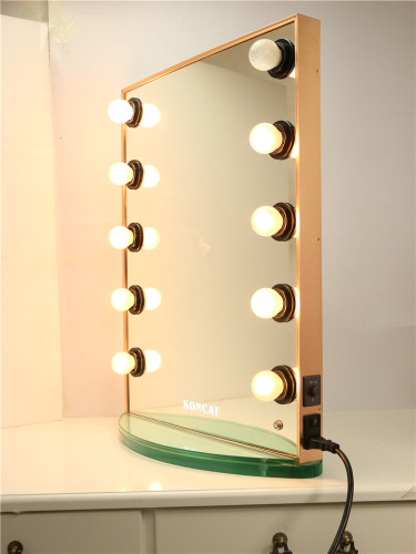 Fashionable 10 pcs Lights Led Light Makeup Mirror for Salons