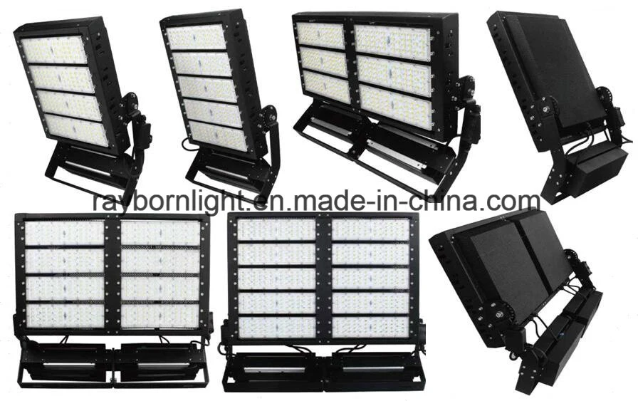 SMD5050 LED 150lm/W Output 700W LED Flood Light with Ies