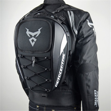 Waterproof Motorcycle Tail Bag Multifunction Motorcycle Rear Seat Bag High Capacity Motorcycle Rider Backpack