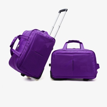 New Design Duffle Foldable Trolley Travel Bag