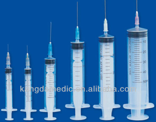 disposable syringes and needles