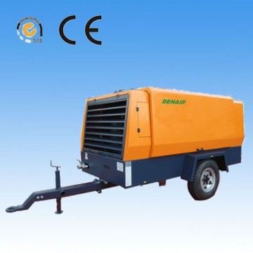 70kw portable screw compressor for driling rig