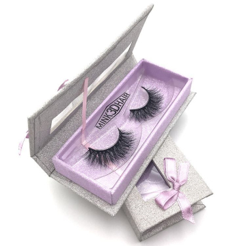 Glitter Private Label Eyelash Custom Packaging Box