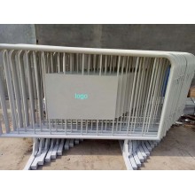 PVC coated metal crowd Control Barrier