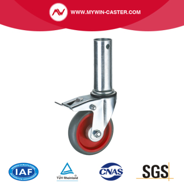 TPR Round Stem Scaffolding Caster