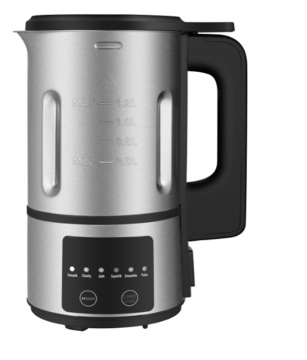 Soybean Milk and Soup Maker with Detachable Jug, Dishwasher Safe