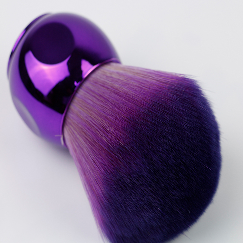 Purple Plastic Handle Makeup Brush