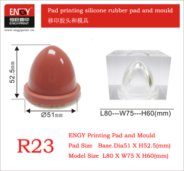 Factory Price Acrylic Pad Printing Transparent Silicone Rubber Pad Mold